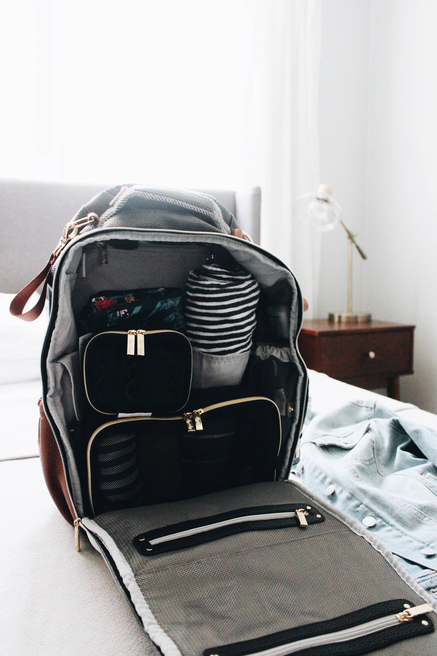 Black & Gold Pack Like a Boss Packing Cubes