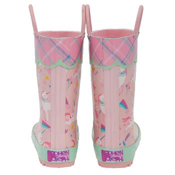stephen-joseph-pink-unicorn-rain-boots