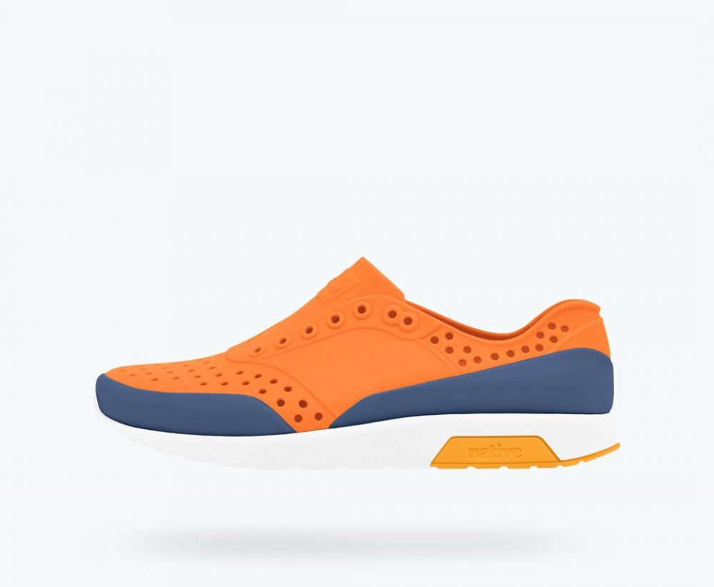 native-lennox-block-child-sunset-orange-shell-white