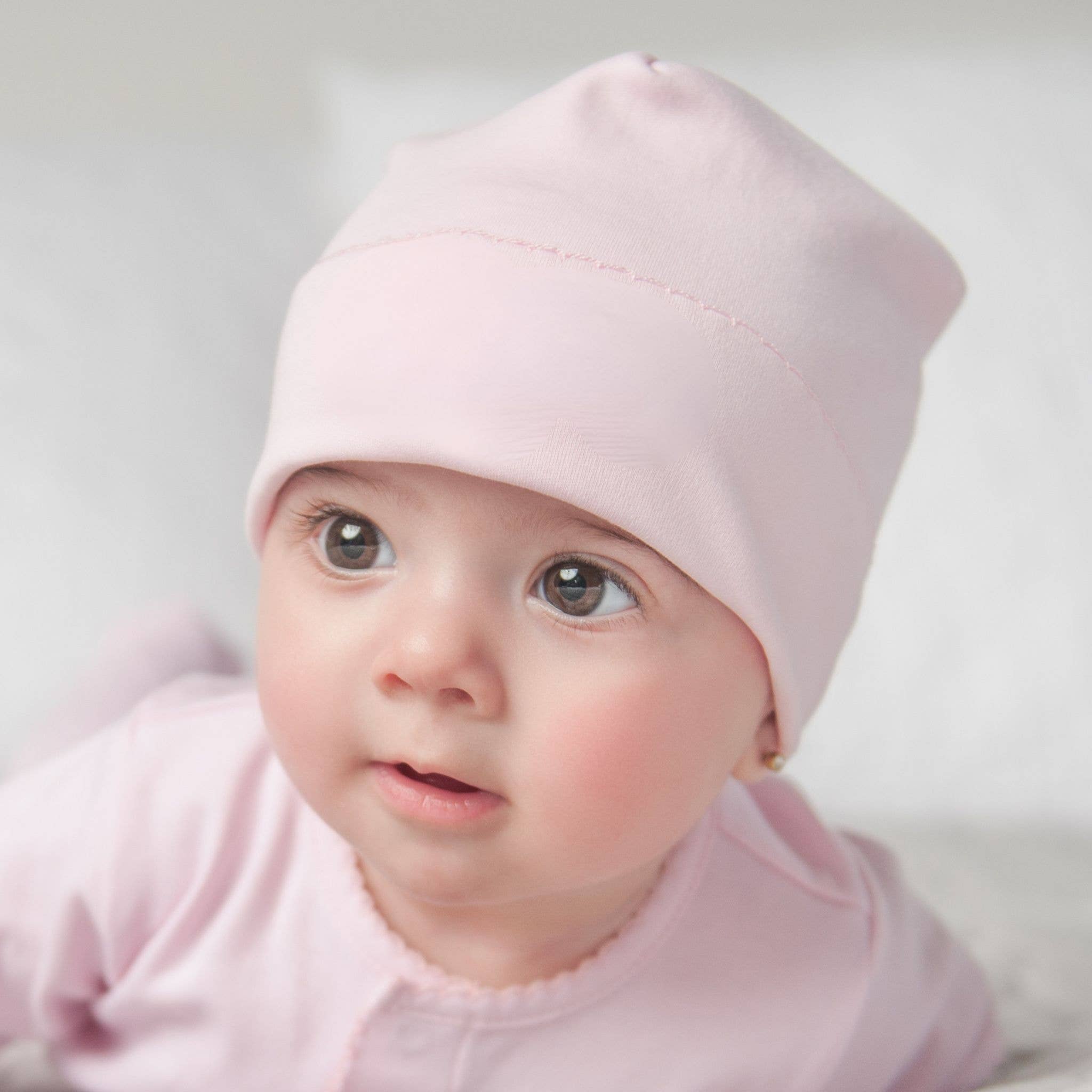 Essentials Solid Pink Hat: Pink