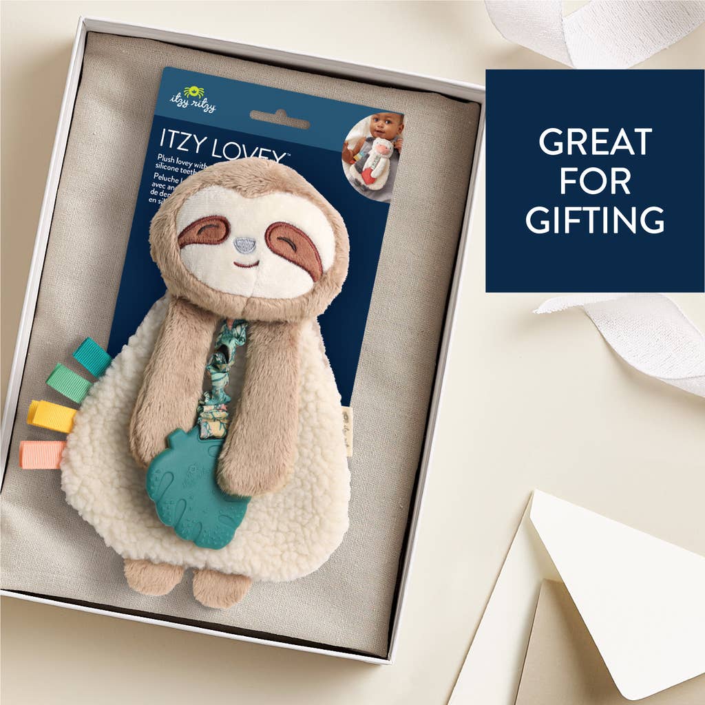 Itzy Friends Lovey™ Plush: Peyton the Sloth