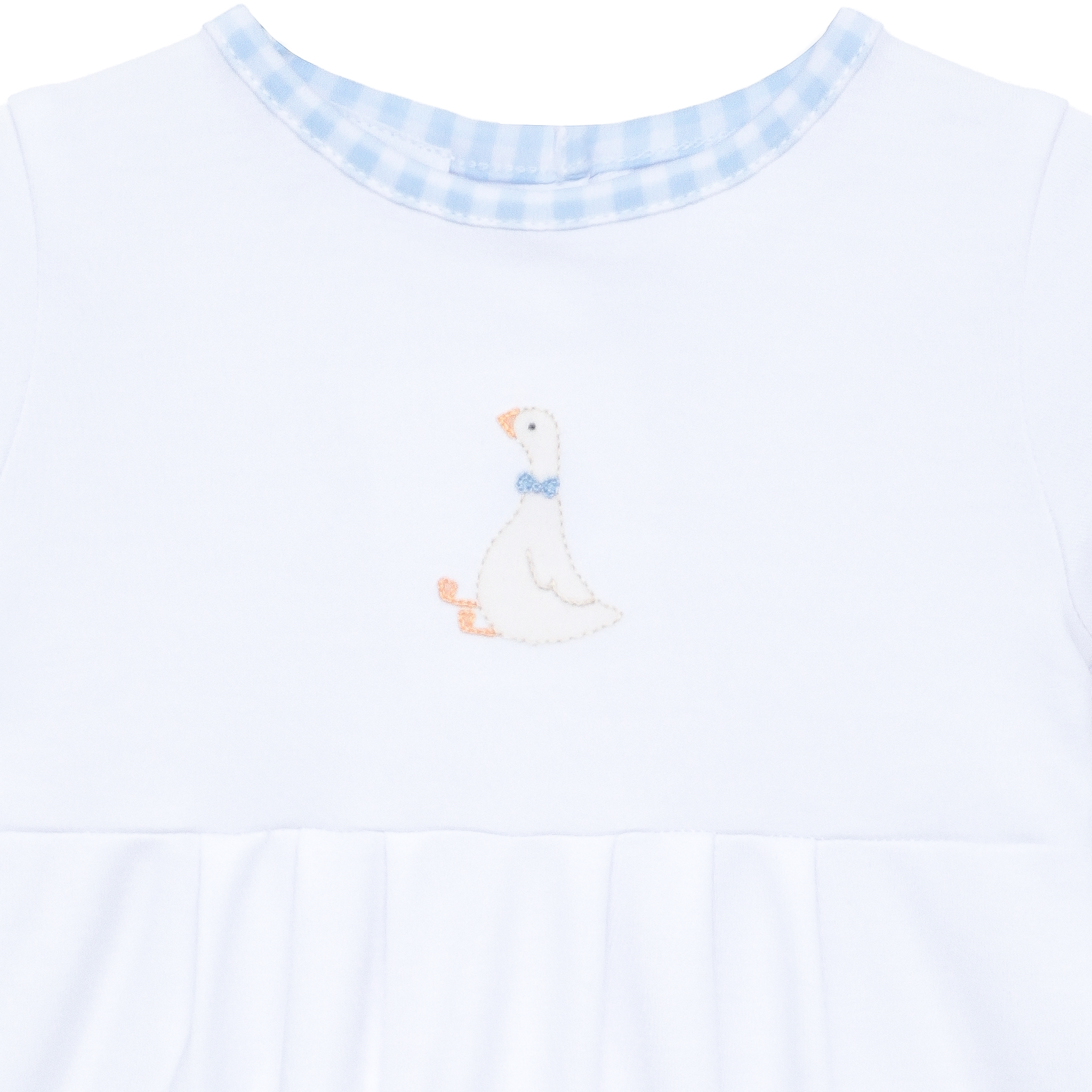 Silly Goose Bubble - Light Blue: 12 Months