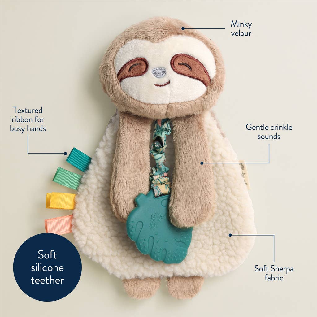 Itzy Friends Lovey™ Plush: Peyton the Sloth
