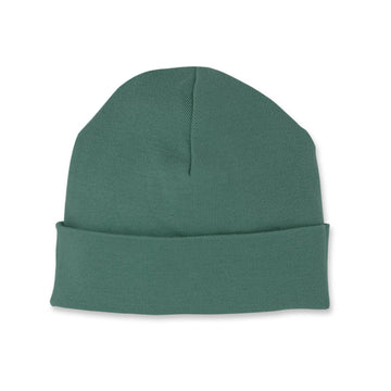 Baby's Christmas Red & Green Cotton Hats: Green / NB-3M