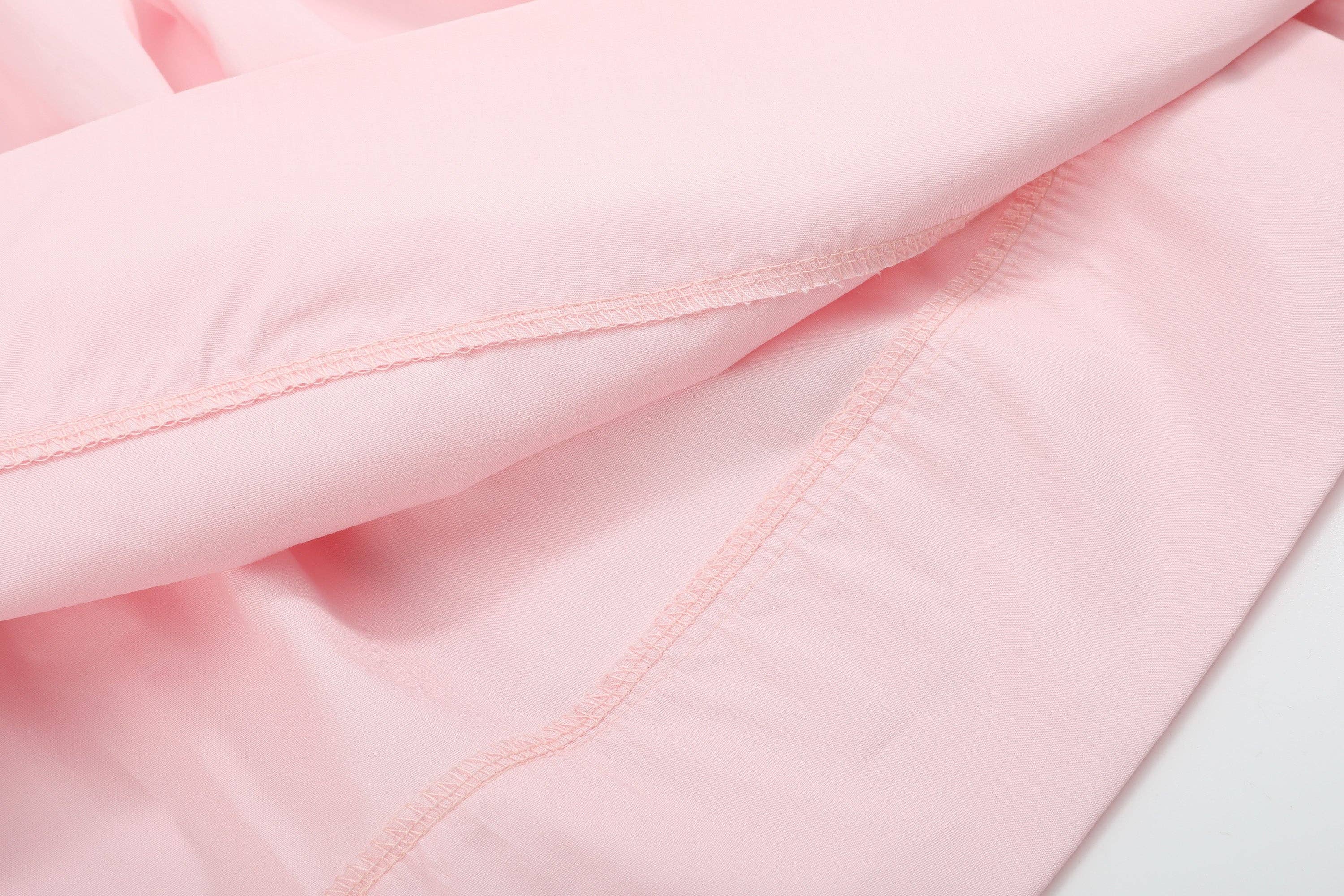 Pink Butterflies Smocked Bishop Dress