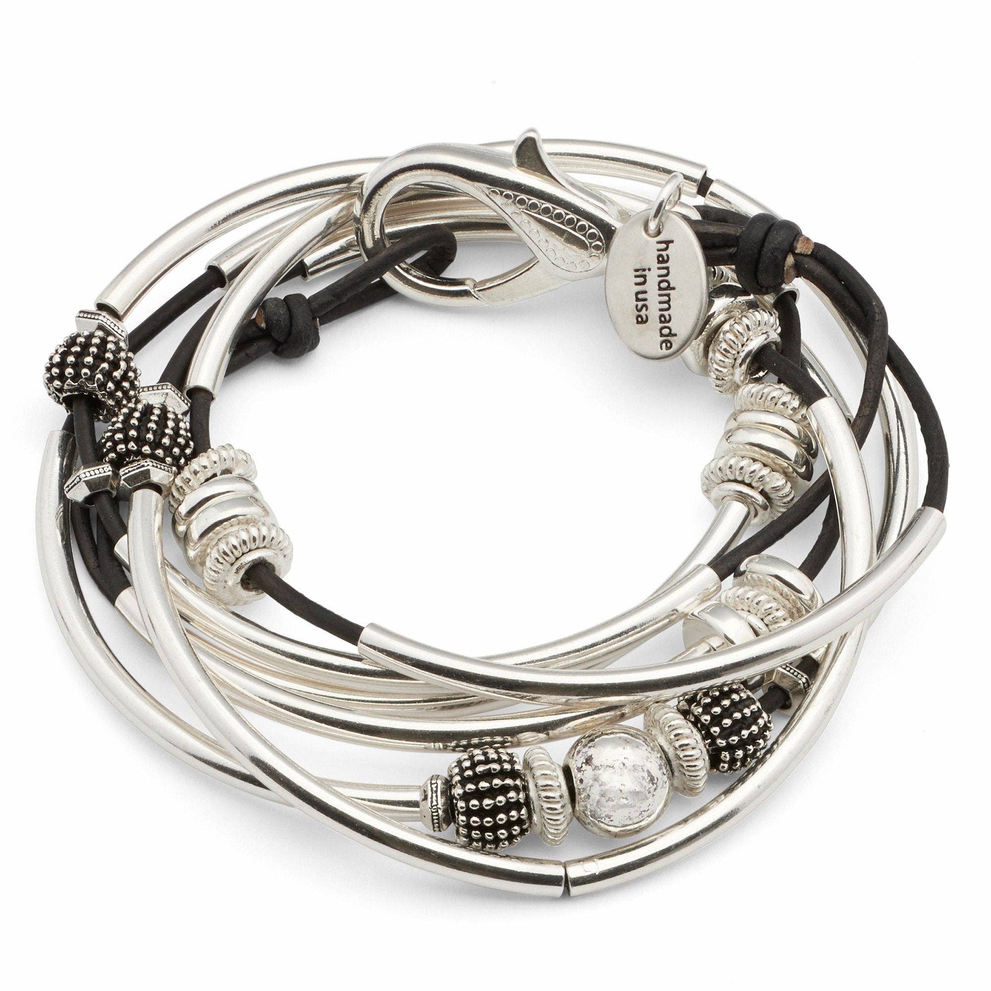 Double Ginger Strand Silverplate: Large