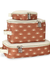 Pack Like a Boss Terracotta Sun Diaper Bag Packing Cubes