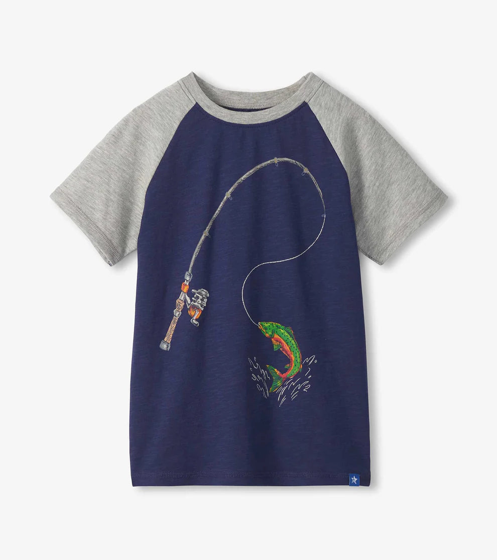 Hatley Big Catch Raglan Tee