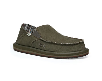 Sanuk Donny Hemp Army - Men