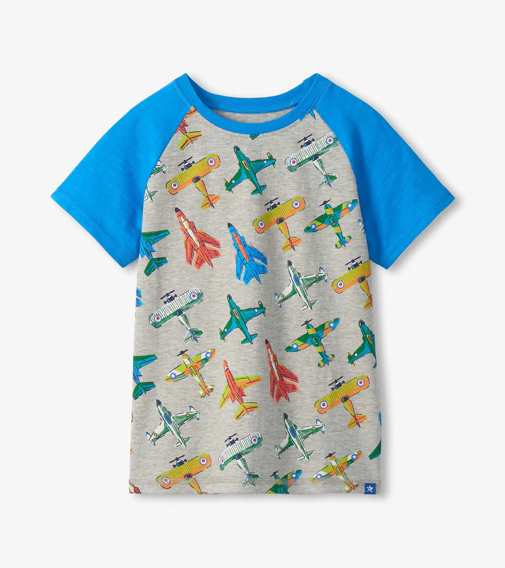 Hatley Vintage Aircrafts Raglan Tee