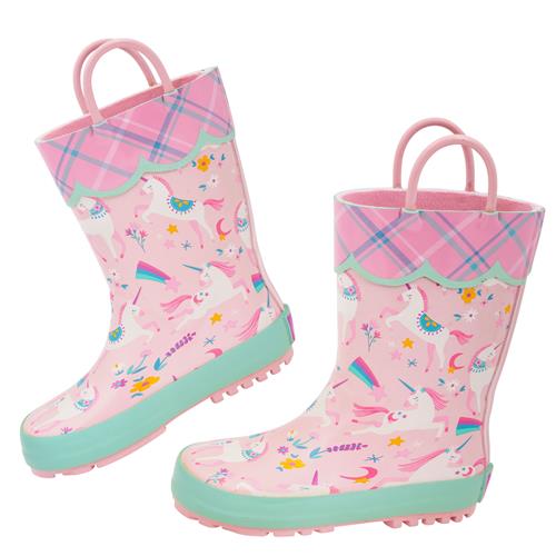 stephen-joseph-pink-unicorn-rain-boots