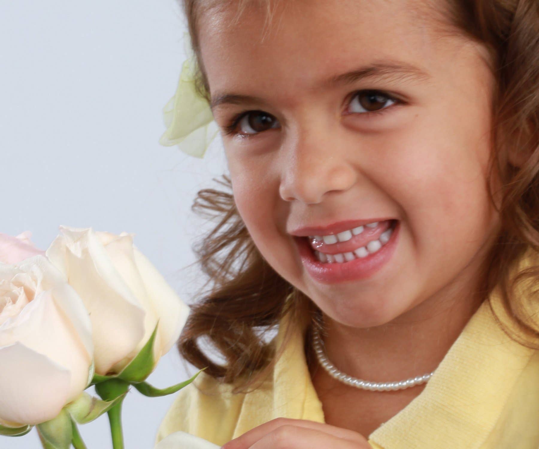 Kids Sterling Silver Pearl Necklace for Girls
