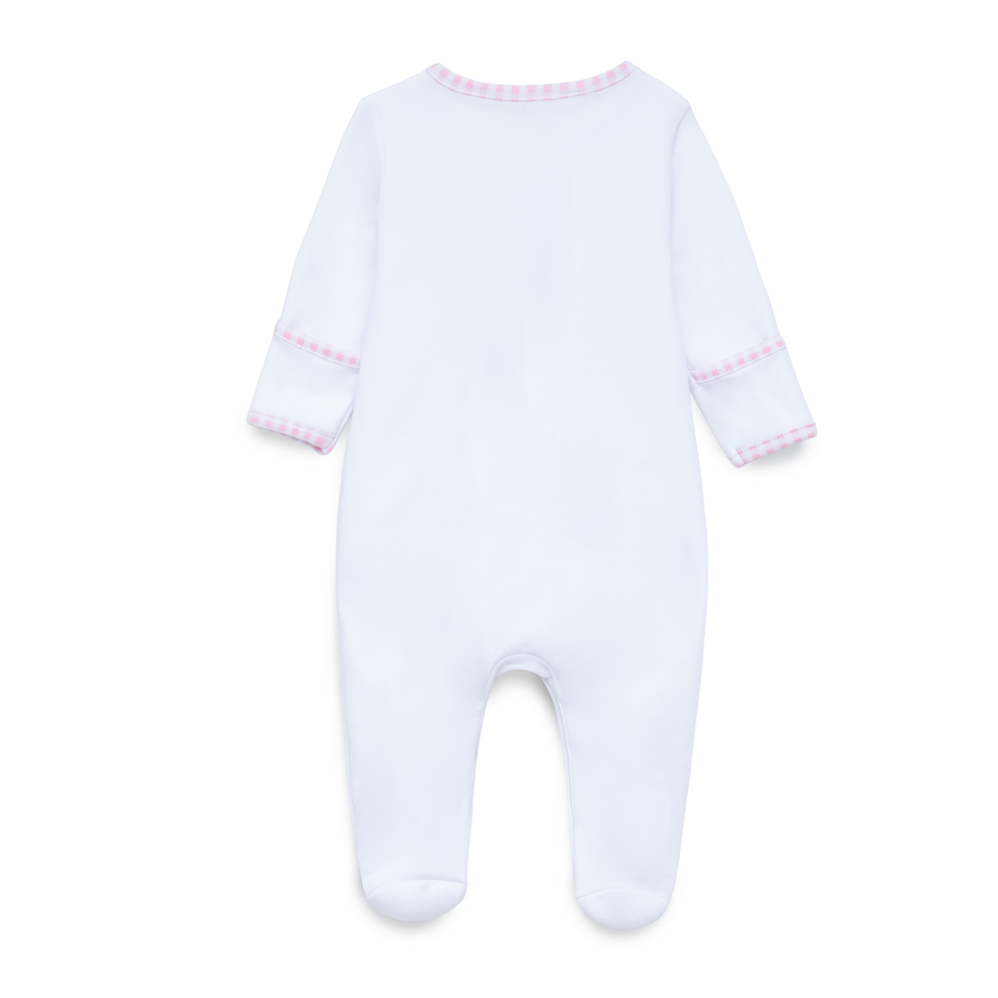 Silly Goose Footie - Pink: Newborn