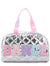 'Dance' Metallic Quilted Medium Duffle Bag