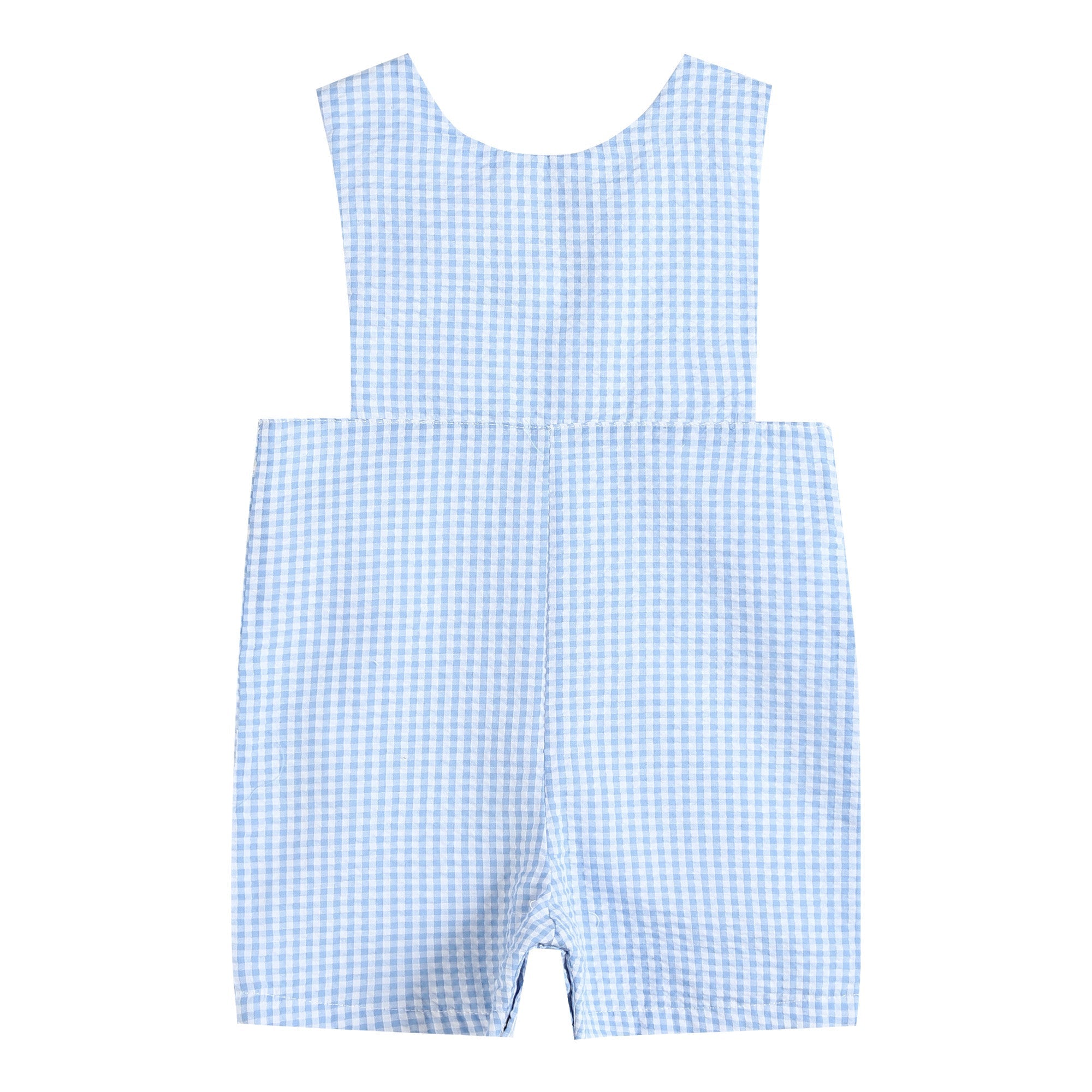 Light Blue Gingham Jon Jon
