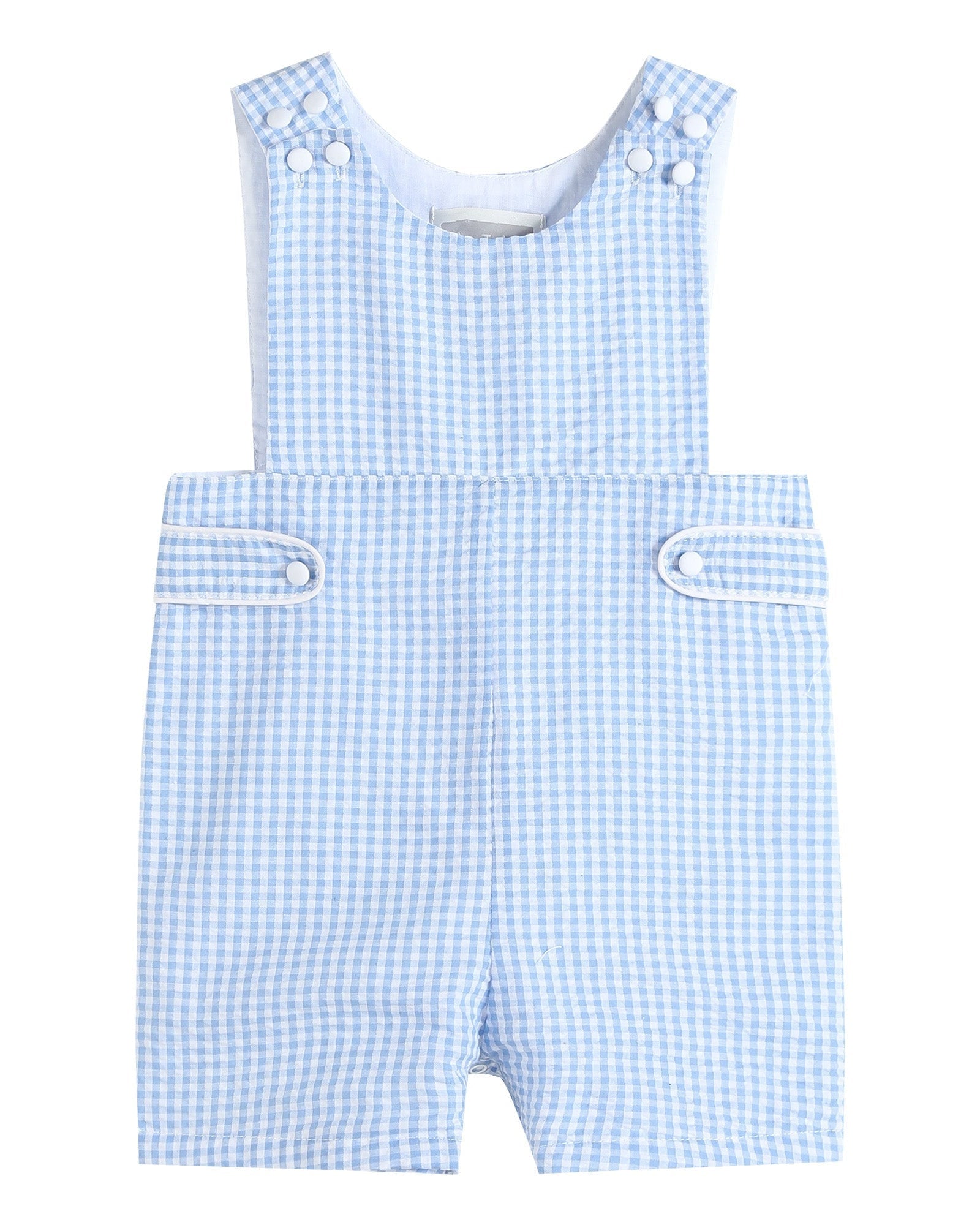Light Blue Gingham Jon Jon