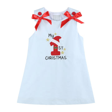 My 1st Christmas Jumper Dress