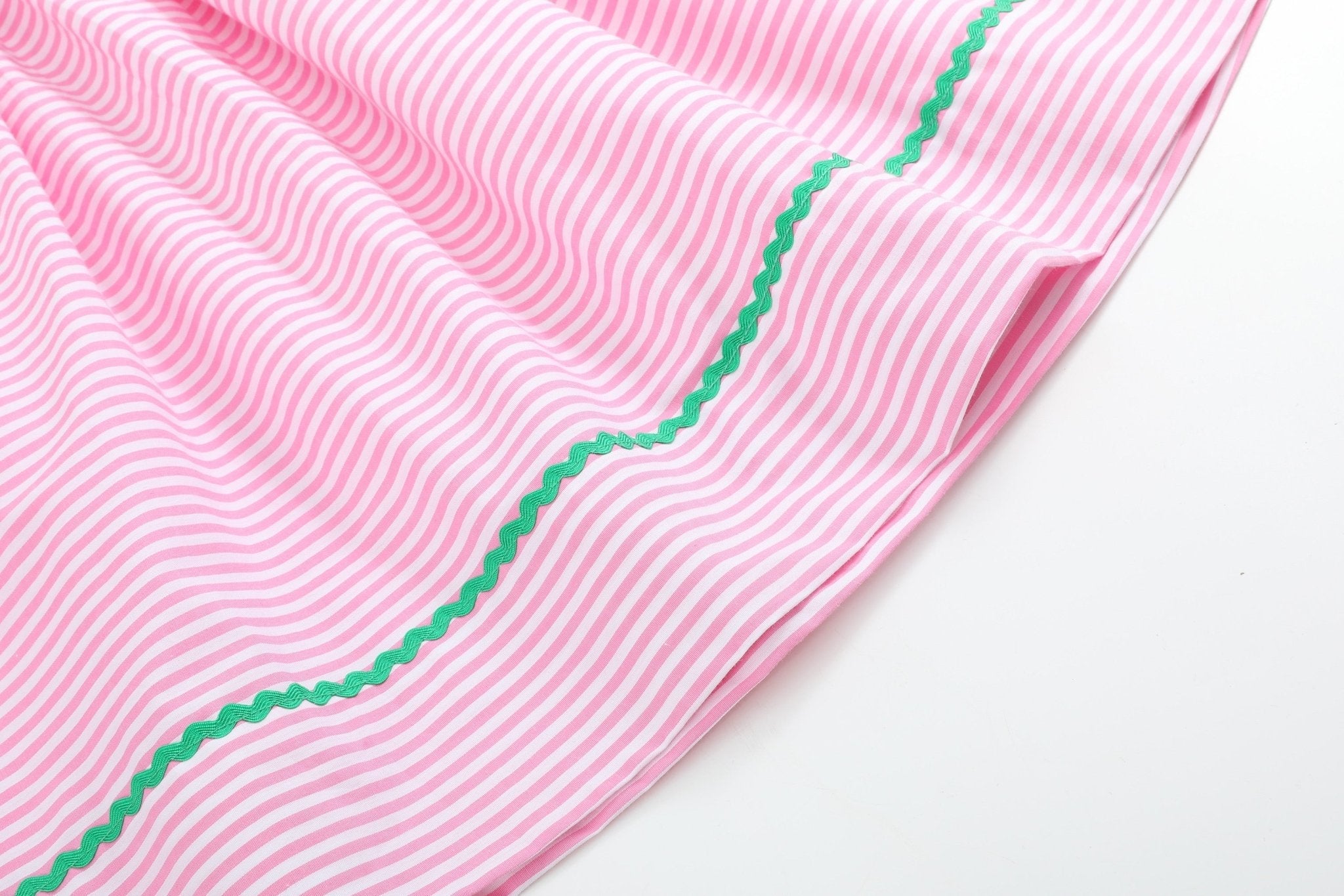 Pink Stripe Smocked Watermelon Dress