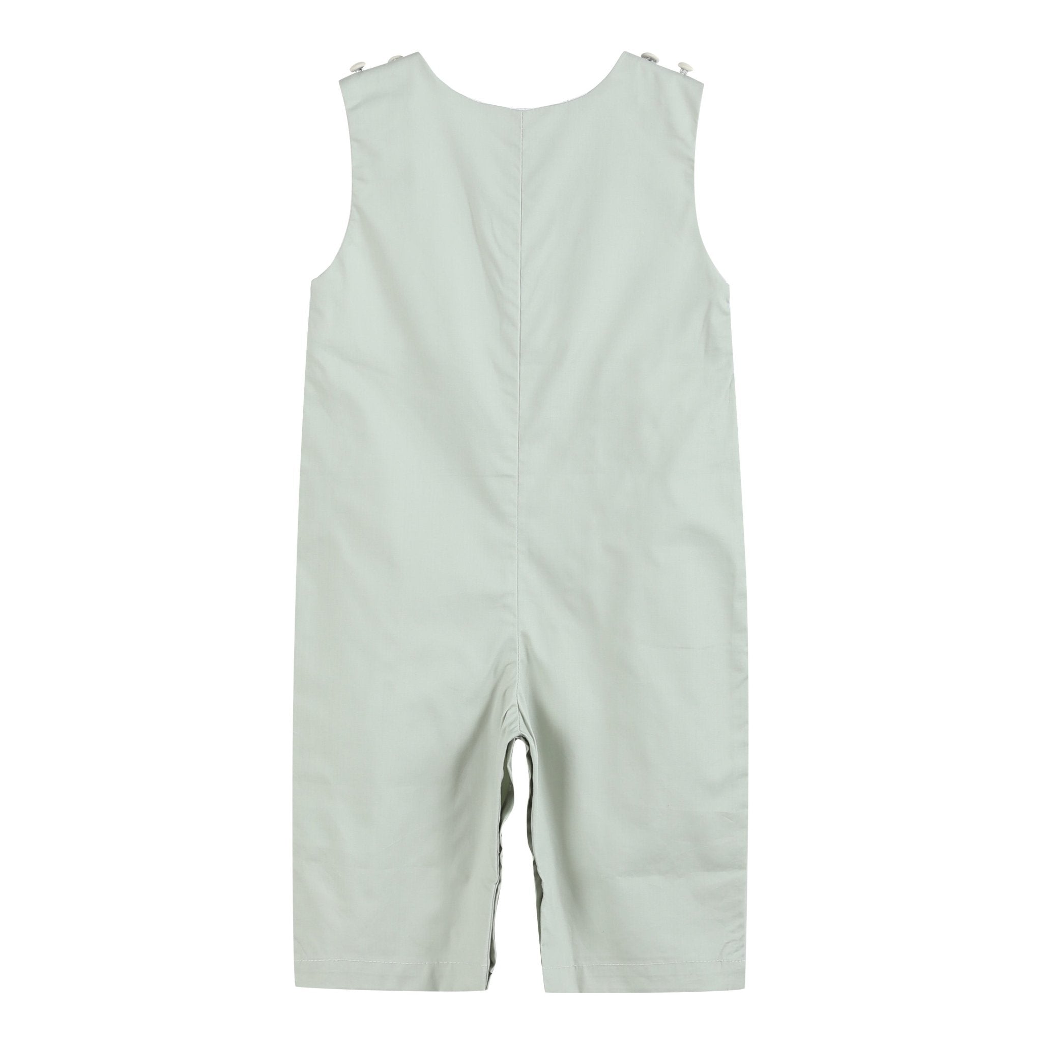 Sage Green Construction Smocked Longalls