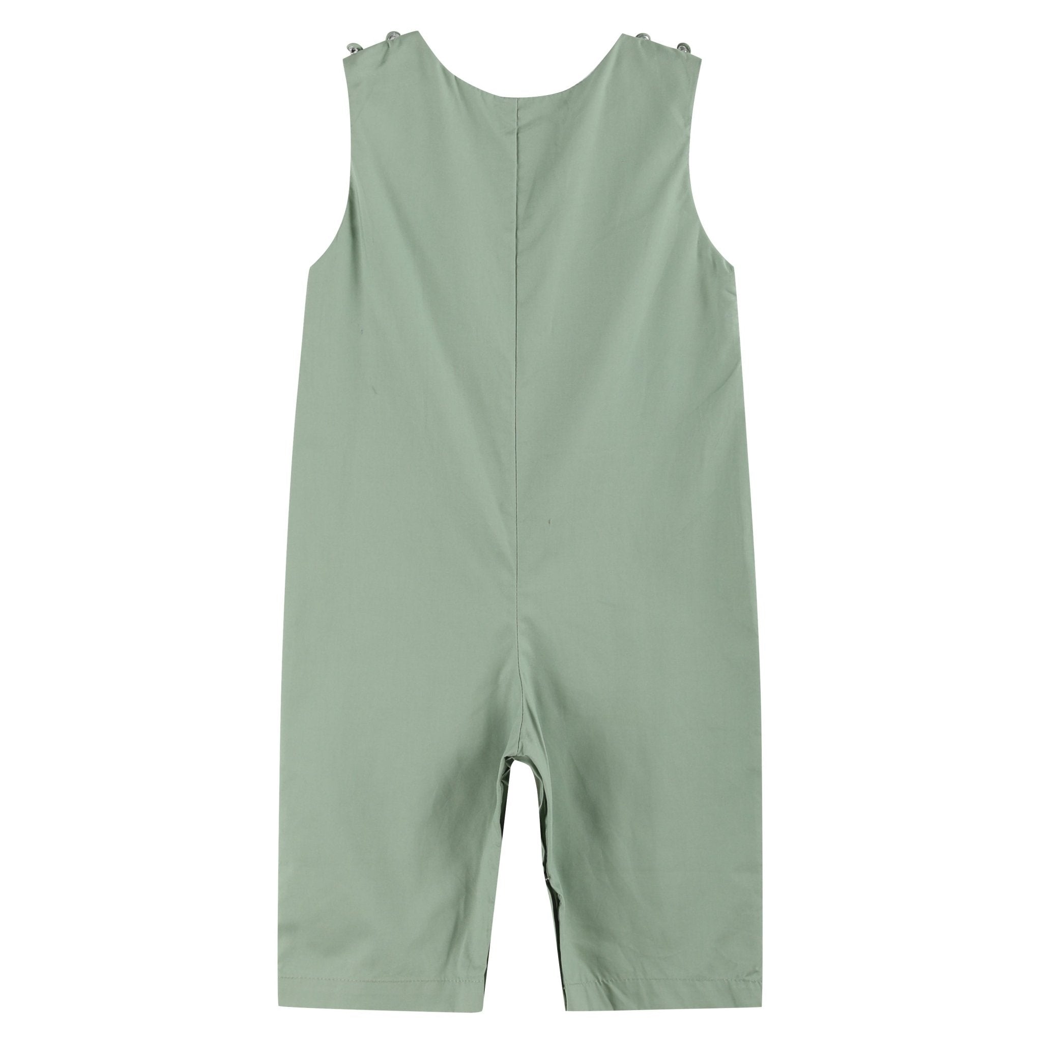 Sage Green Turkey Smocked Longalls