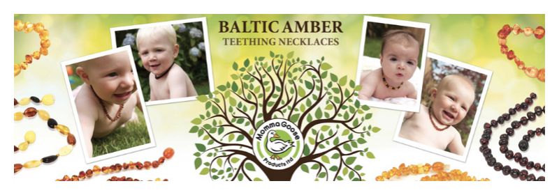 Amber Goose Baltic Amber Teething Necklaces