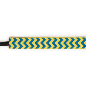 banded-blue-yellow-chevron-headband
