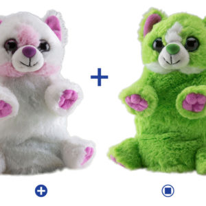 switch-a-rooz-cat-pink-green-stuffed-animal