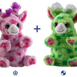 switch-a-rooz-giraffe-green-pink-stuffed-animal