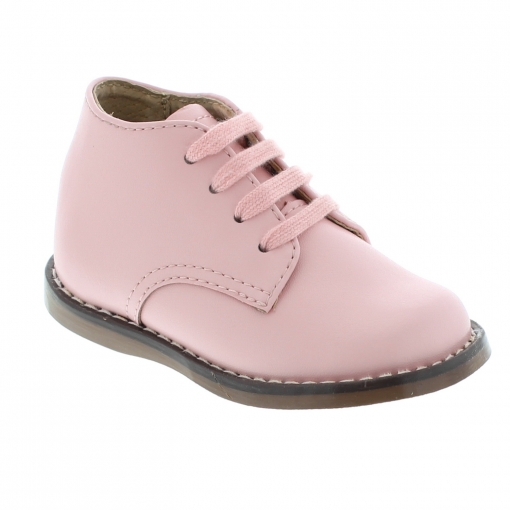 Footmates Tina Pink Lace-Up Walking Shoe