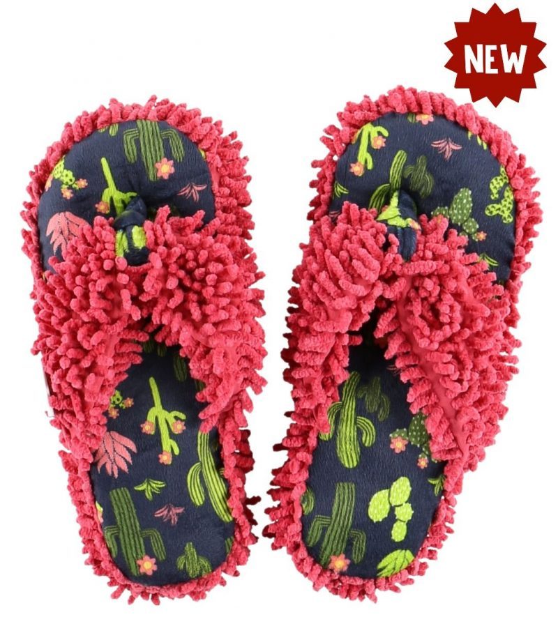 Lazy One Cactus Spa Slippers