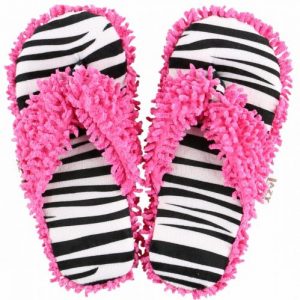 lazy-one-zebra-spa-slippers
