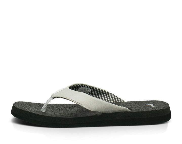 Sanuk Yoga Mat White Women's Sandals