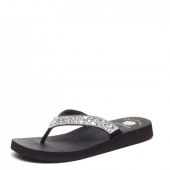 Yellow Box Orchid Clear Women's Sandals