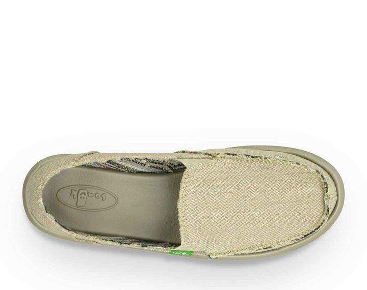 Sanuk Donna Hemp Natural Slip On Rounded Closed Toe Casual Comfortable –  Luxe Moda