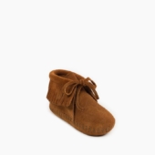 Minnetonka Infant Fringe Bootie Brown