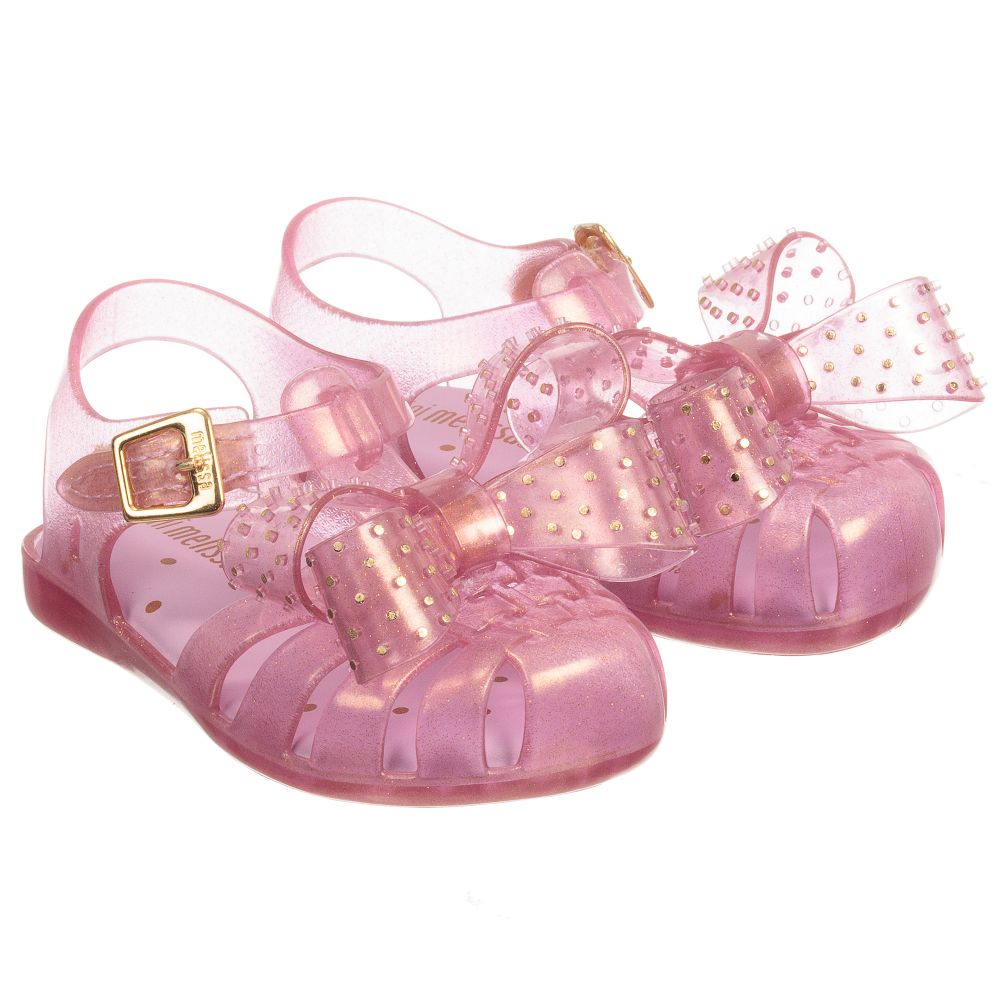 Mini Melissa Aranha XIII Pink Glitter 
