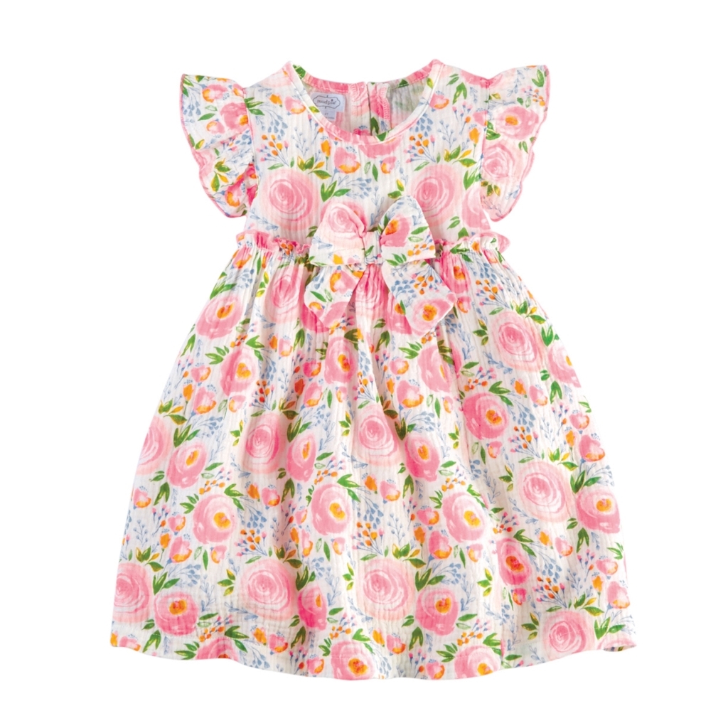 mud pie floral bunny dress