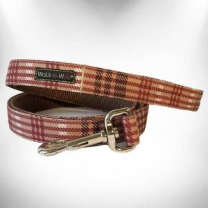 classic-brown-plaid-print-nylon-dog-leash
