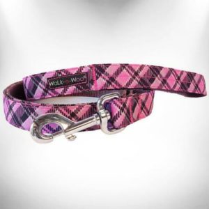 classic-hot-pink-plaid-print-nylon-dog-leash