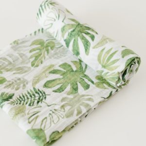 tropical-leaf-swaddle-blanket