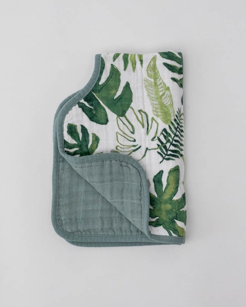 tropical-leaf-burp-cloth