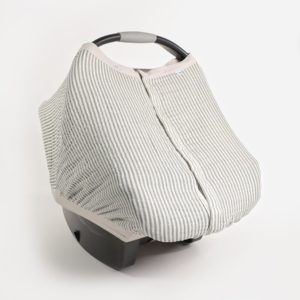 cotton-muslin-grey-stripe-car-seat-canopy