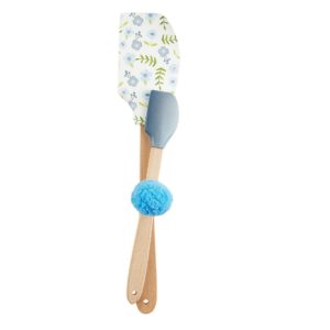 mud-pie-blue-floral-spatula-set