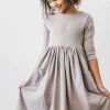 mila-and-rose-gray-pocket-twirl-dress