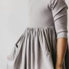 mila-and-rose-gray-pocket-twirl-dress